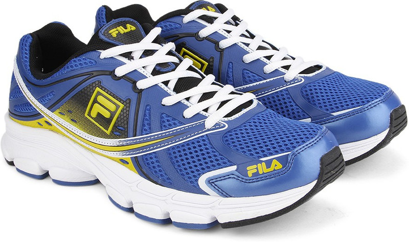 Fila SAIL II Running Shoes For Men(White, Blue, Black, Yellow)