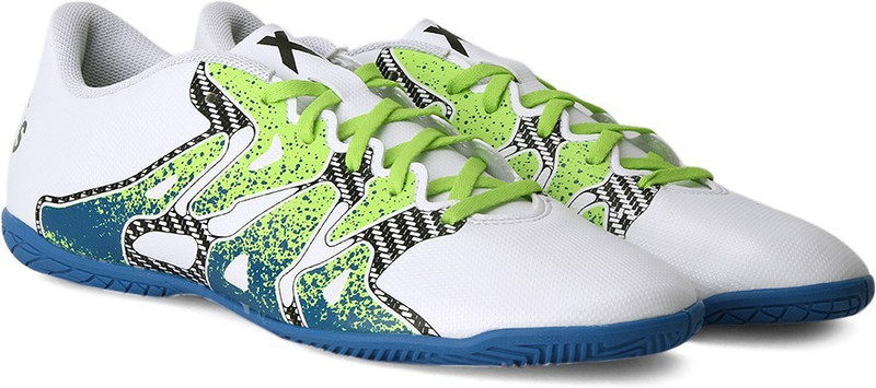 ADIDAS X 15.4 IN Men Football Shoes For Men(Green, White, Black)
