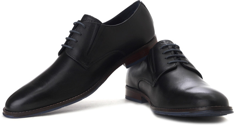 Hush Puppies By Bata Style Oxford Pl Lace Up Shoes For Men(Black)