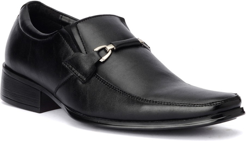 Bruno Manetti 1471 Slip On Shoes For Men(Black)