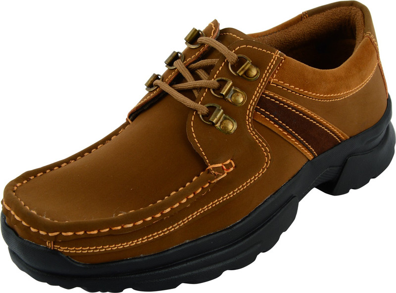 Chamois Boat Shoes Boat Shoes For Men(Brown)
