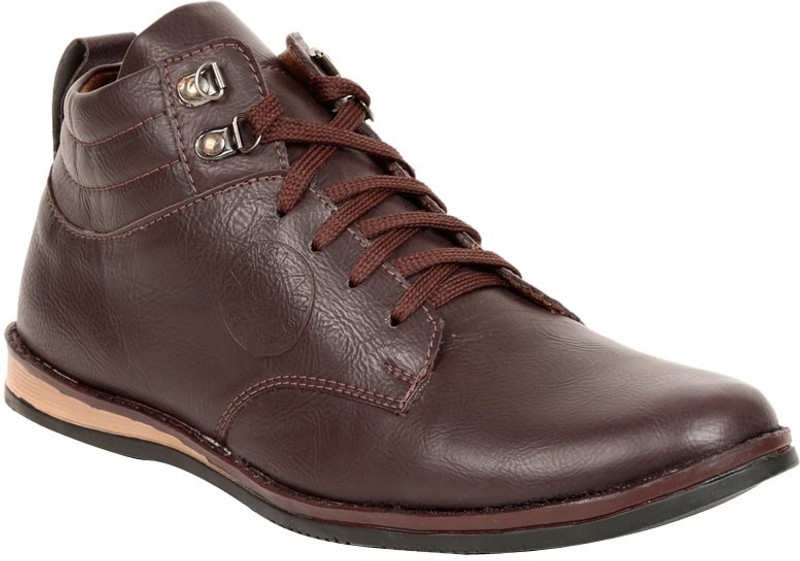 RockSoft Brown Casual Shoes For Men(Brown)