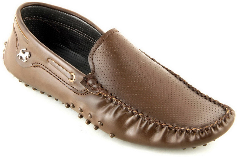 Faces By Devils Xanthus Brown Loafers For Men(Brown) Faces By Devils Xanthus Brown Loafers For Men(Brown)