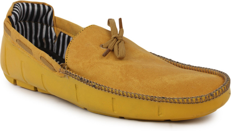 Pede Milan Loafers For Men(Yellow)