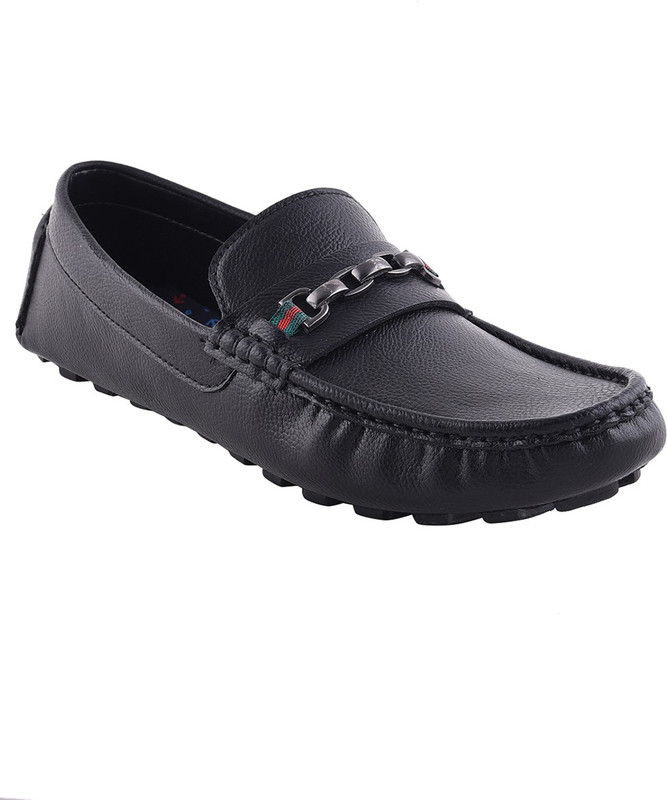 Bruno Manetti RH-123 Loafers For Men(Black)