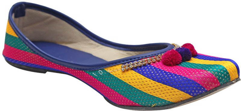 Port Ladies punjabi Jutti Casual shoe For Women(Multicolor)