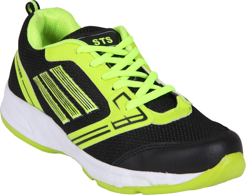 Smith Soul Running Shoes For Men(Black, Green)