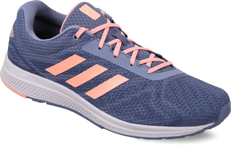 ADIDAS MANA BOUNCE W Running Shoes For Women(White, Blue)