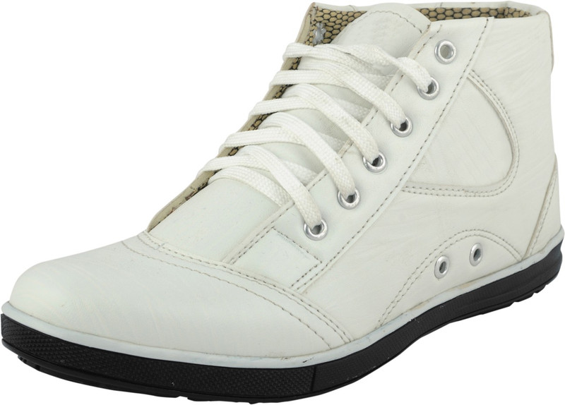 Belly Ballot Men's White Stylish Casual, Party Wear sneakers Casuals For Women(White)