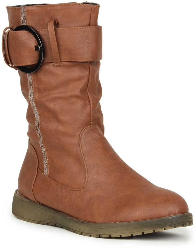 Stylistry Maxis Mdiw02ftboot4011 Boots For Women(Tan)