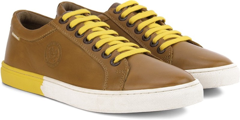 U.S. Polo Assn Sneakers For Men(Tan, Yellow)