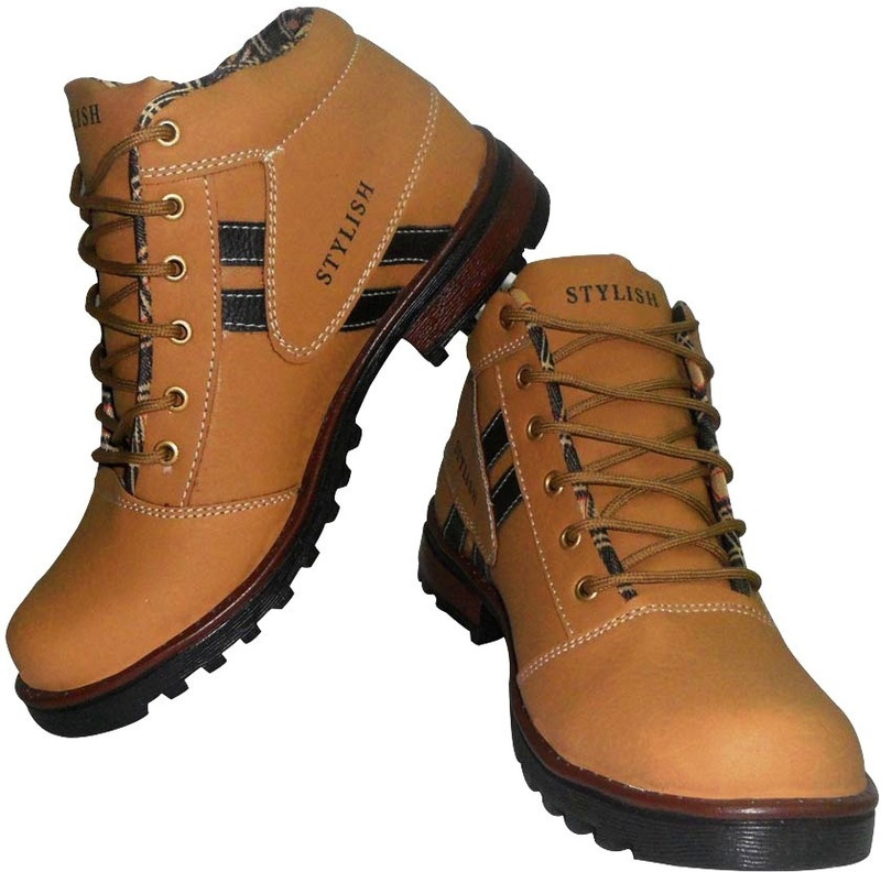Elvace 5013 Boots For Men(Tan) RS.669 (73.00% Off) - Flipkart
