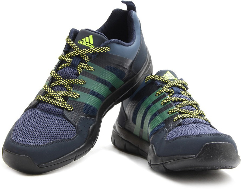 ADIDAS ANDORIAN Men Hiking & Trekking Shoes For Men(Navy, Green)