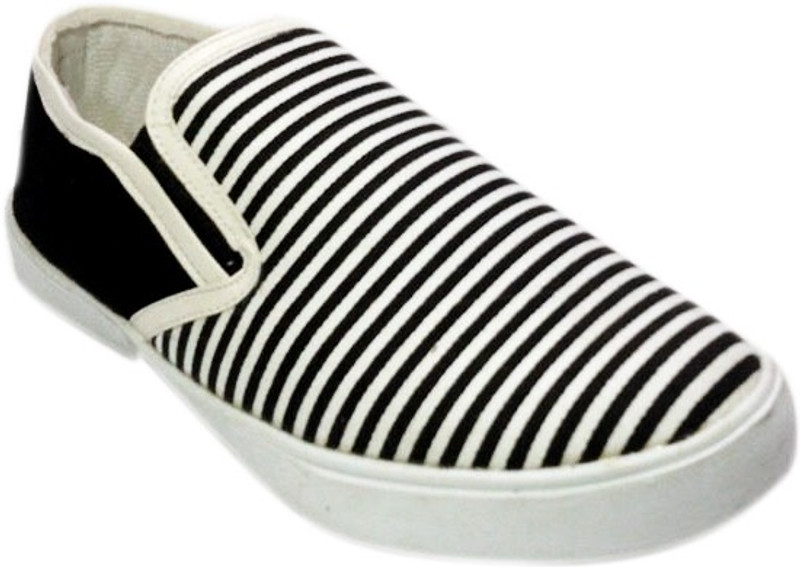 Alexus Casual Shoes For Men(White, Black) Alexus Casual Shoes For Men(White, Black)