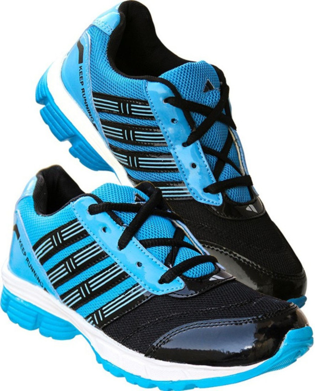 Fuoko ACON LITE Walking Shoes For Men(Blue, Black)