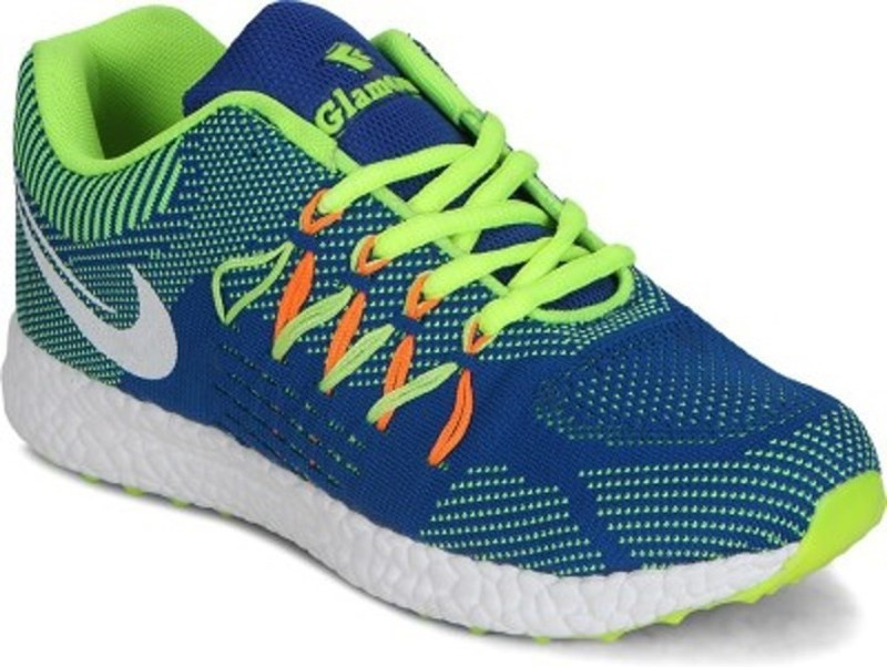 Glamour Running Shoes For Men(Blue)