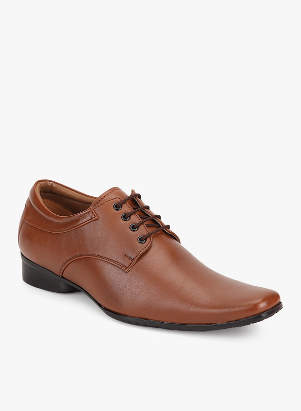 San Frissco EC 8513 Lace Up For Men(Tan)
