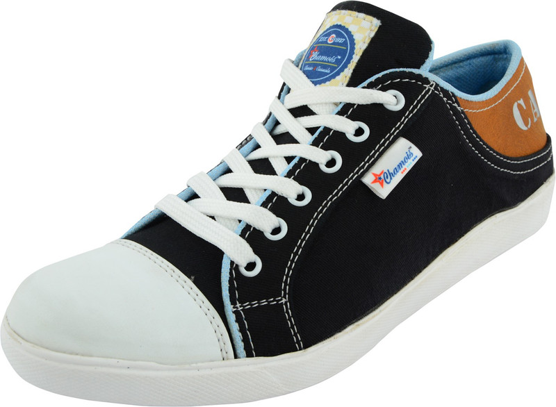 Chamois Casual Sneakers For Men(Black)