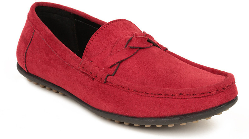 Bruno Manetti Ignaciao Loafers For Men(Red)