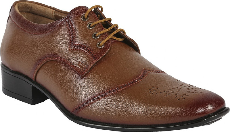 Shoe Bazar Derby For Men(Tan)