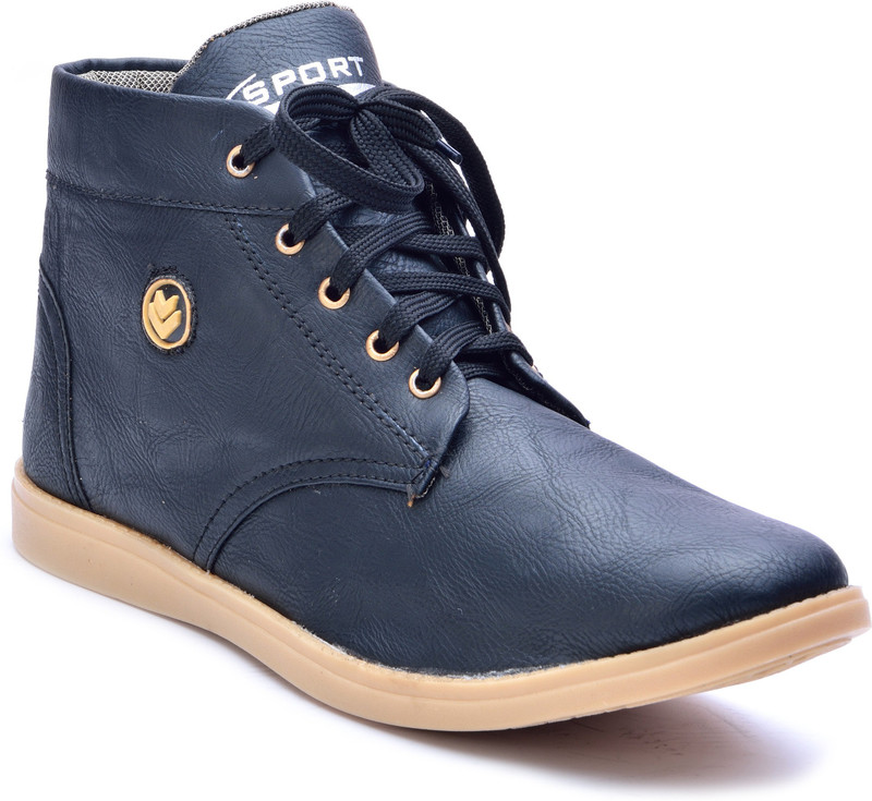 Boysons Boots For Men(Black)