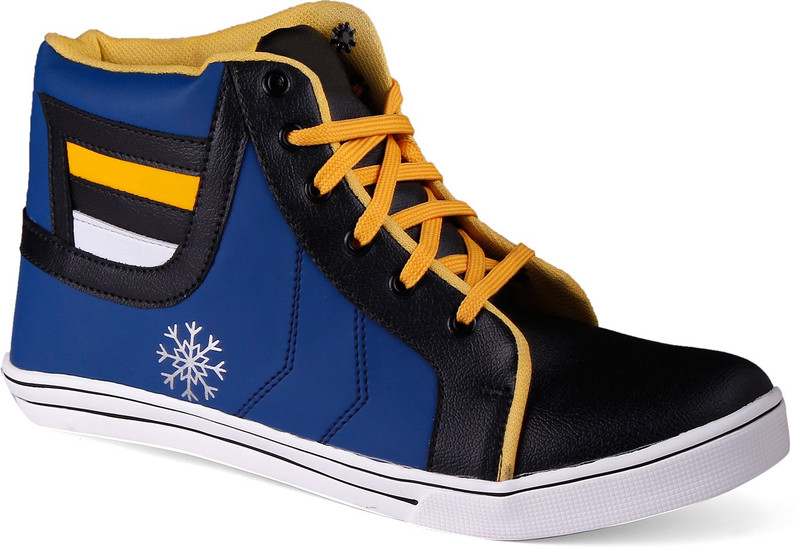 Footfad Sneakers For Men(Blue, Black)