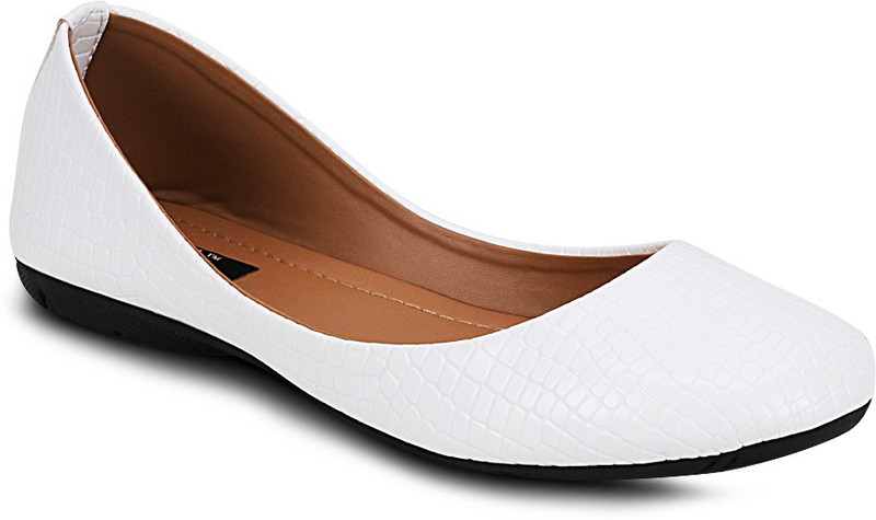 Gisole Maria Flat Bellies For Women(White)