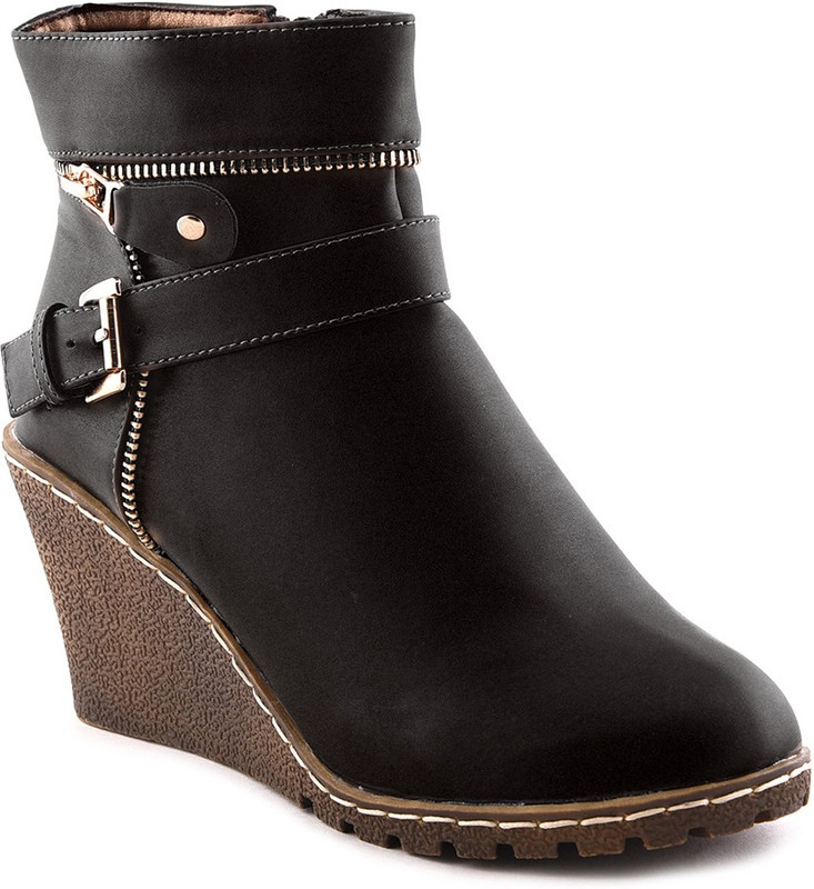 Bruno Manetti 3637-3 Boots For Women(Black)