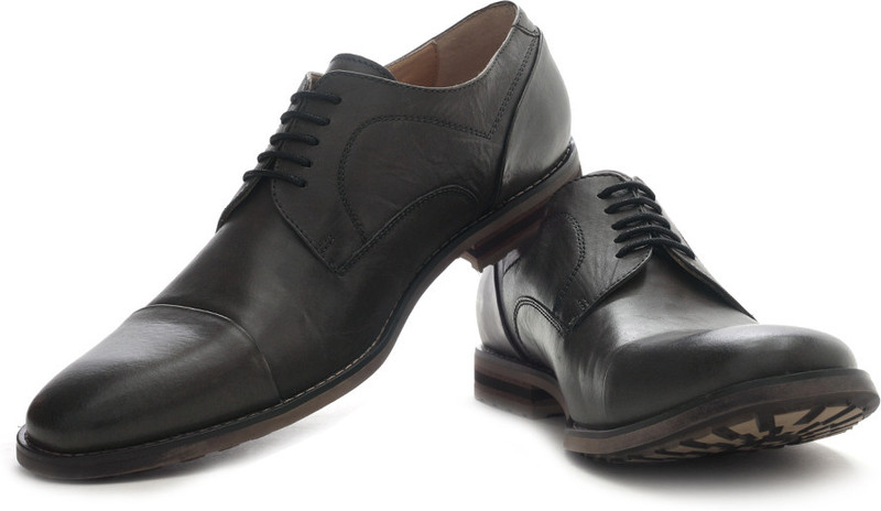 Kenneth Cole Layer It On Le Lace Up For Men(Grey)