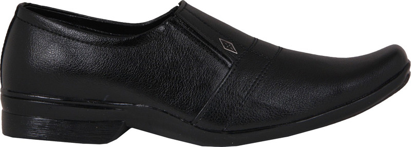 Footshez Slip On For Men(Black)