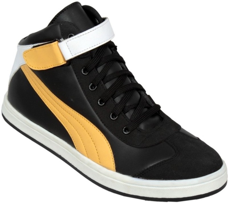 Ztoez Yellow Casual Shoes For Men(Black, Yellow) RS.1149 (71.00% Off) - Flipkart