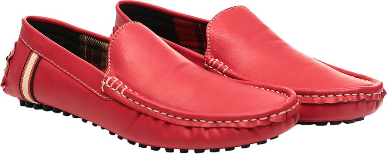 Funk'd Pleasure Loafers For Men(Red)