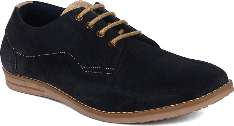 Buy Kielz Blue Lace Ups Corporate Casual Shoes For Men Blue Online at desertcartSeychelles