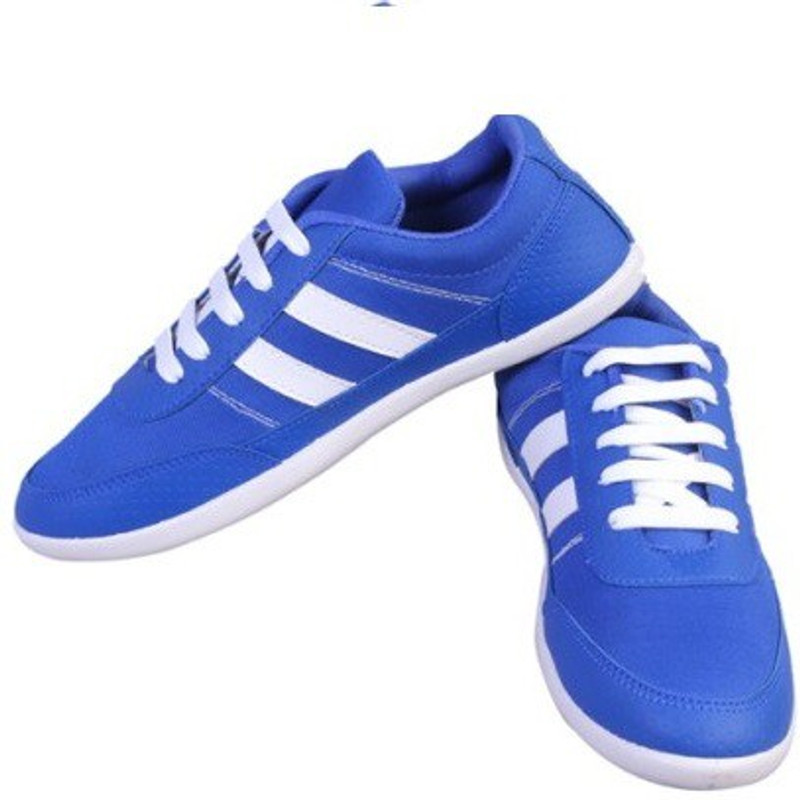 Shoe Striker Blue Casual Canvas Shoes For Men(Blue)