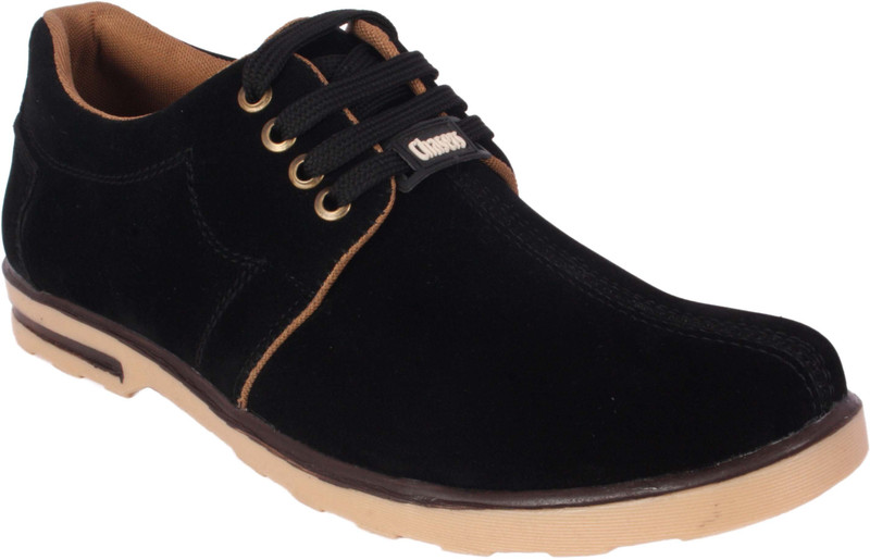 George Adam Ch2001black Casual Shoes For Men(Black)