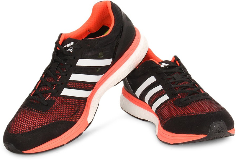 ADIDAS Men Running Shoes For Men(Black, Orange)