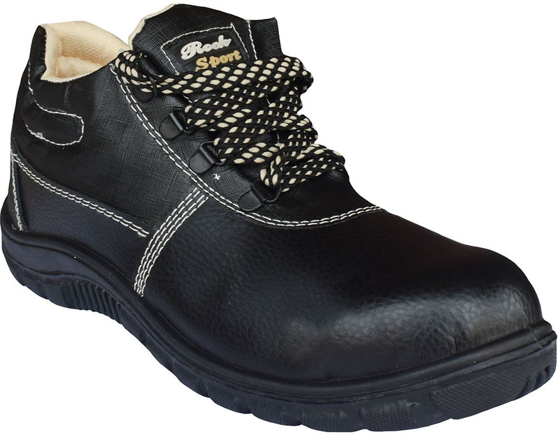 JK Port Jk Port Mens 047_ black outdoor safety shoe Lace Up For Men(Black)