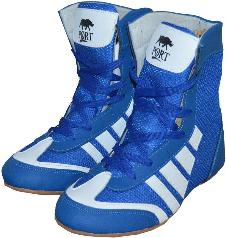 Port Pro-Combbat Boxing & Wrestling Shoes For Women(Blue)