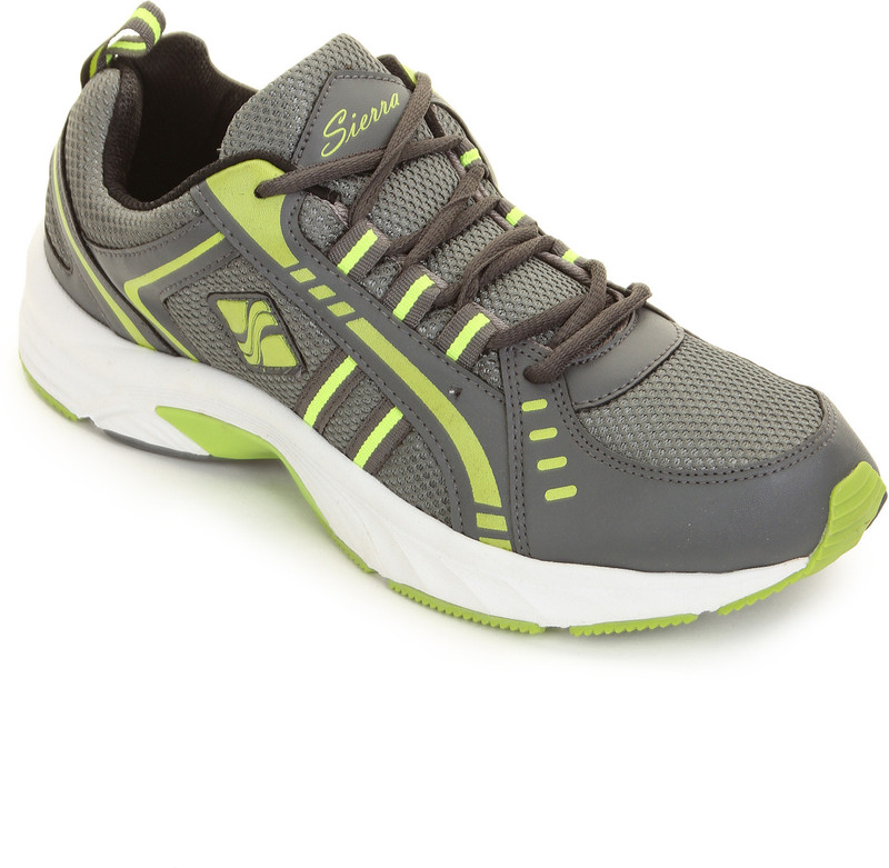 Siera 145232-344 Running Shoes For Men(Green, Grey)