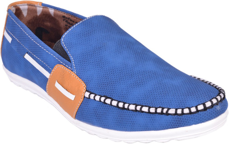 Knoos Skoofy Loafers For Men(Blue)