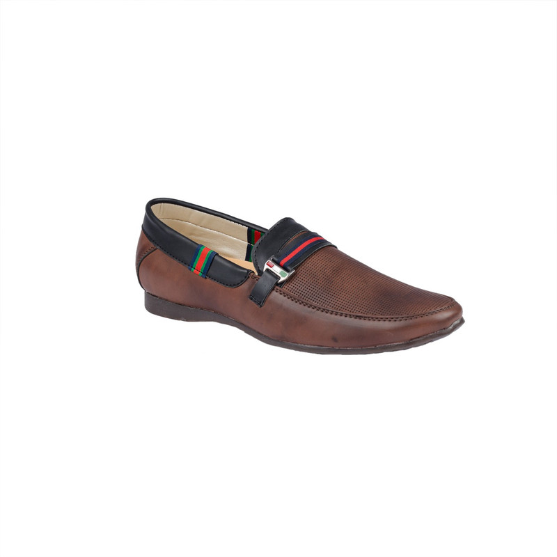 H&V Casual Loafers shoes for Men's(Brown) For Men(Brown)