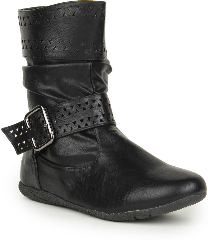 Stylistry Maxis Black Boots For Women(Black)
