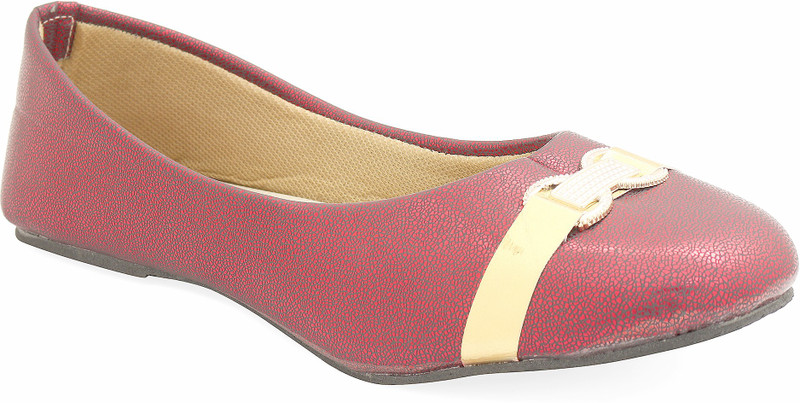 Footrendz Lavish Bellies For Women(Maroon) Footrendz Lavish Bellies For Women(Maroon)
