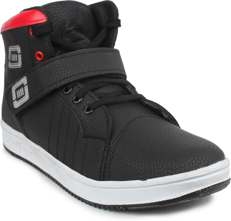 Beonza Stylish Sneakers For Men(Red, Black)