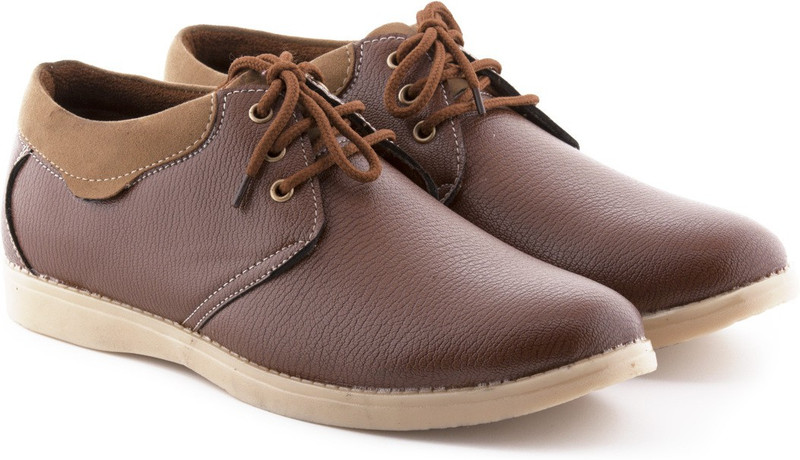 Boysons opera56 tan leather Corporate Casuals For Men(Tan)