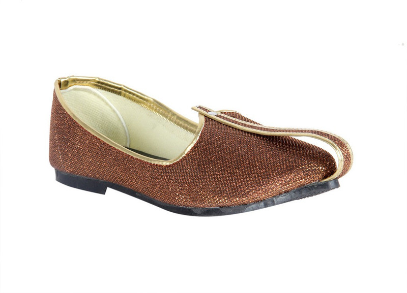Panahi Copper Robot Mojaris Mojaris For Men(Burgundy)