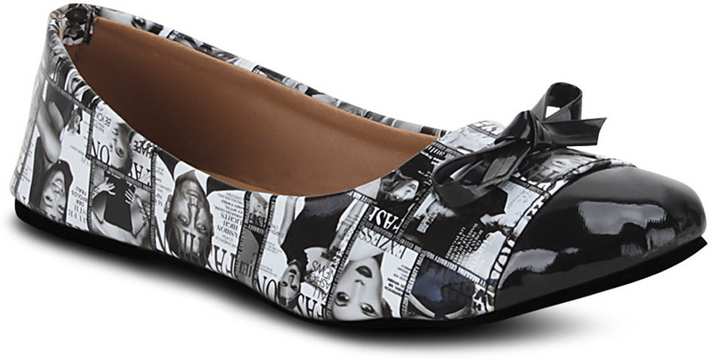 Get Glamr Stylish Bellies For Women(Black)