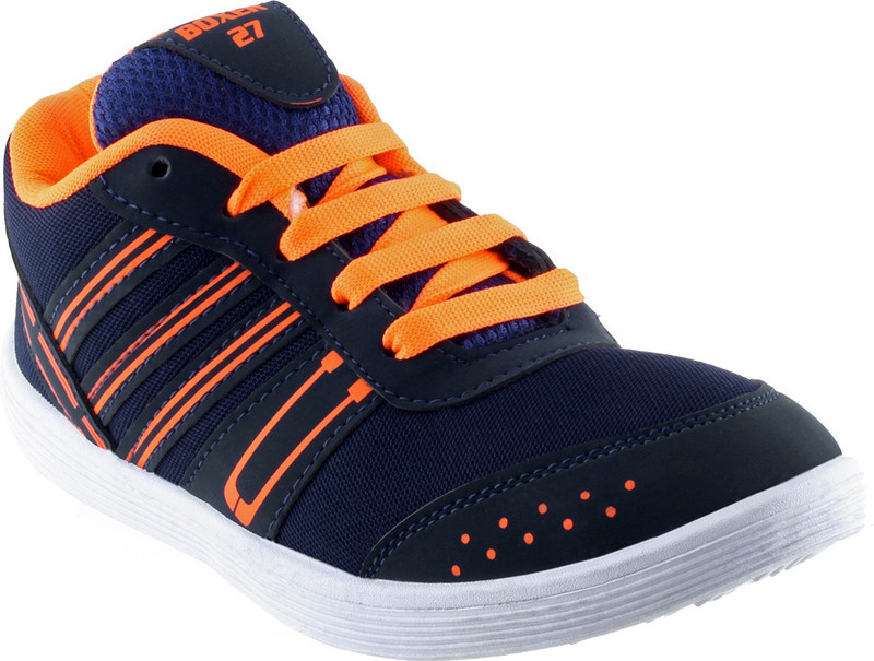 Dacon Casuals For Men(Navy, Orange)