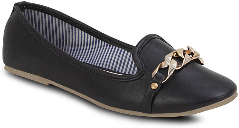 Get Glamr Silvia Bellies For Women(Black)