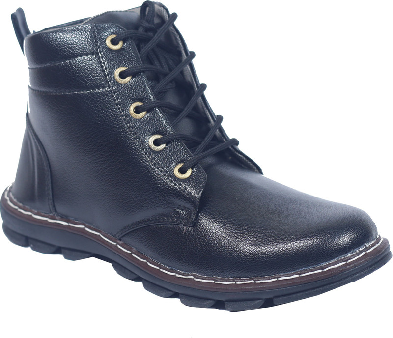 Boysons Boots For Men(Brown, Black)